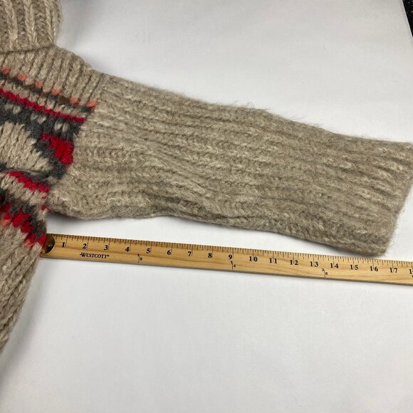 Free People Chunky Knit Sweater Women's Size M Alpaca Blend - Picture 14 of 16